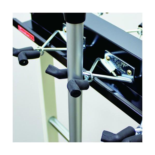 テラモト（TERAMOTO） ※法人専用品※テラモト モップハンガーRC型 12本