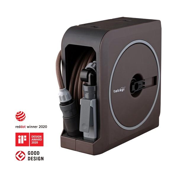 タカギ（takagi） NANO NEXT ホースリール ブラウン 15m RM1215BR 1台