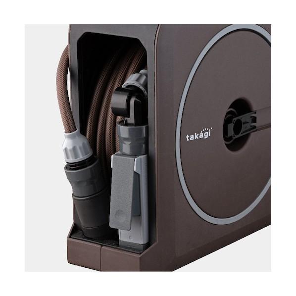 タカギ（takagi） NANO NEXT ホースリール ブラウン 15m RM1215BR 1台