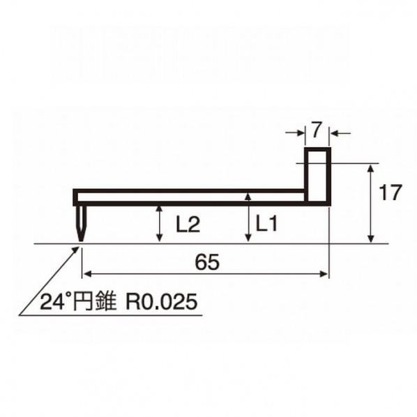 東京精密 輪郭用触針 小穴ねじれ測定 DM45514