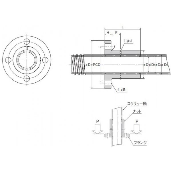 THK スクリューナット DCM40 : DIY FACTORY ONLINE SHOP - 通販