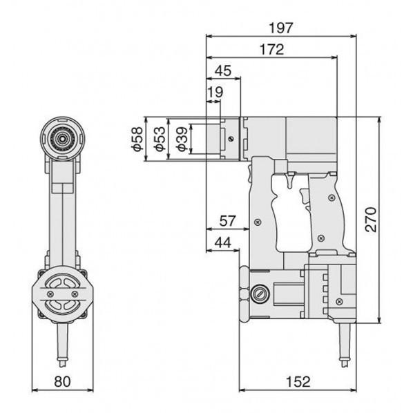 トネ シャーレンチM16用100V M3100CT 1 : DIY FACTORY ONLINE SHOP