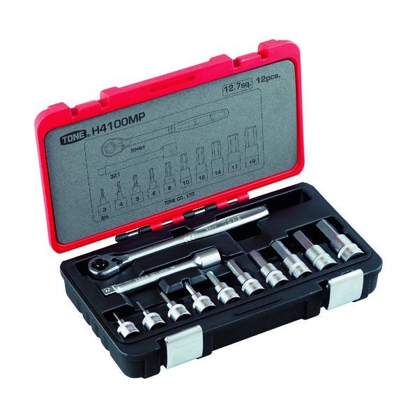 売上実績NO.1 TONE トネ ヘキサゴンソケットレンチセット H4100MP