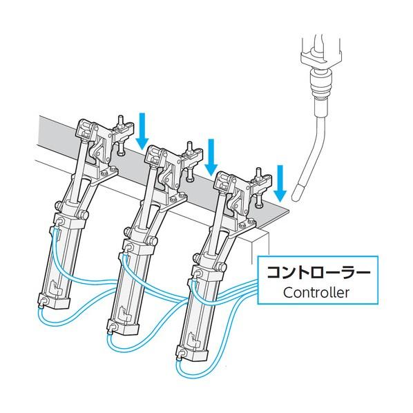 大阪角田興業 エアークランプ No．501-V KA-501-Vの画像