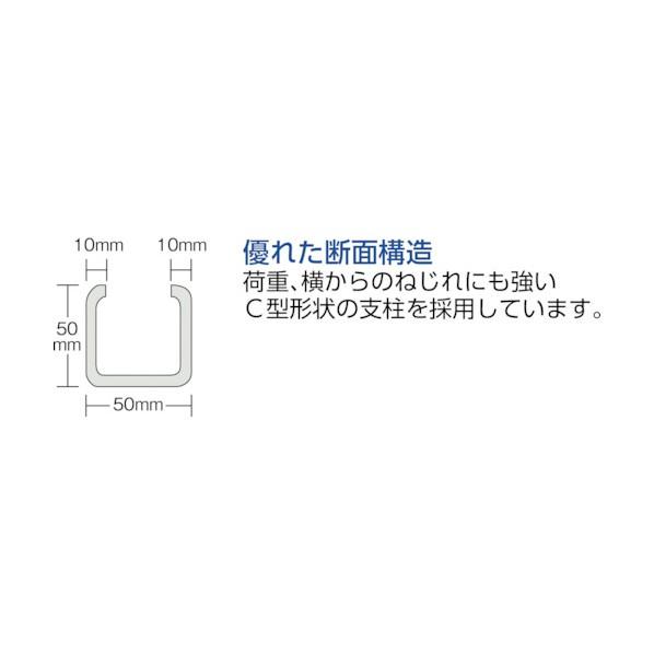 トラスコ Ｒ３型中量棚９００Ｘ６００ＸＨ２４００７段単体 R38367_1