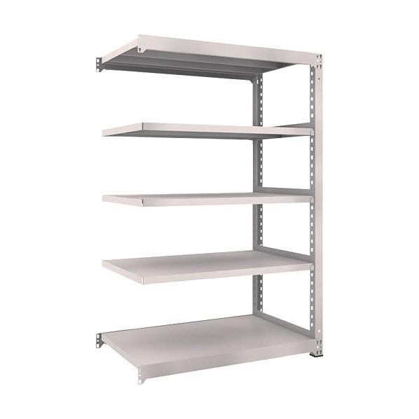 トラスコ Ｍ５型中量棚１２００Ｘ７２１ＸＨ１８００５段連結ネオグレ NG M5-6475B NG(ネオク゛レー)