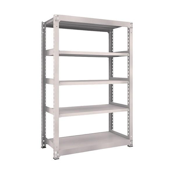 トラスコ Ｍ５型中量棚１２００Ｘ５７１ＸＨ１８００５段単体ネオグレ NG M5-6465 NG(ネオク゛レー)