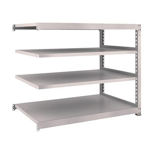 トラスコ Ｍ３型中量棚１５００Ｘ９２１ＸＨ１２００４段連結ネオグレ NG M3-4594B NG(ネオク゛レー)