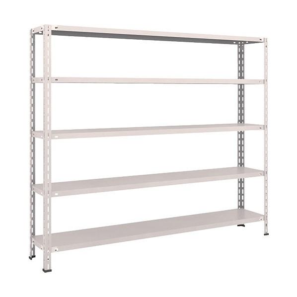 トラスコ 軽量棚中棚ボルトレス型１８００Ｘ３００Ｘ１５００５段ネオグレ NG L56V-15 NG(ネオク゛レー)