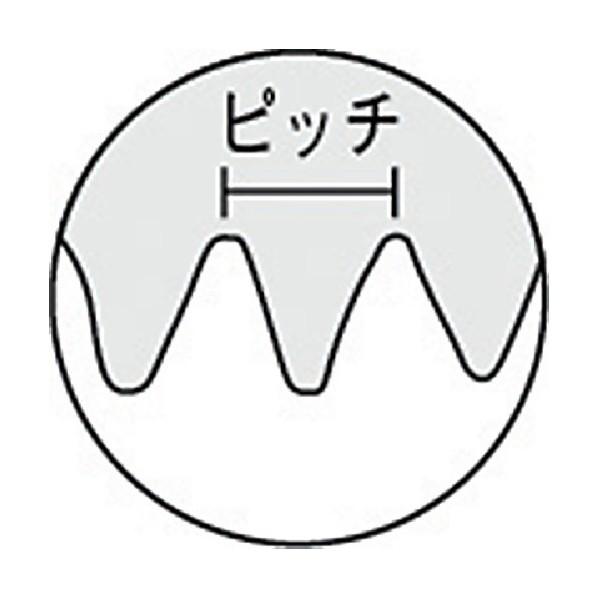 TRUSCO中山 - トラスコ 高爪豊和・北川・松本用ファスナー１２inＨ９０ｍｍＰ１．５粍 HN-12-90-1.5 1Ｓ
