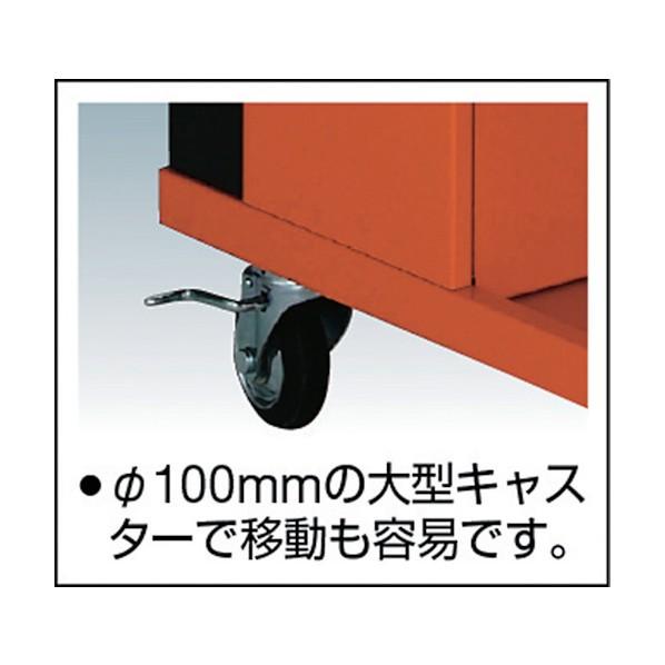 トラスコ パンチングパネル付ツールワゴン５０７Ｘ８３０ＸＨ１０５０ TVD-303R_3