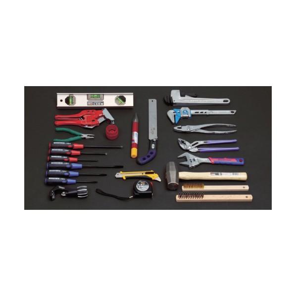 トラスコ ピカイチプロ用配管工具セット２４点セット 587 x 300 x 266 mm PK-H1 1Ｓ_1
