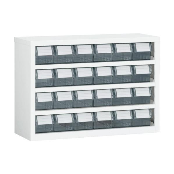 トラスコ 横型バンラックケースＭ型８５４Ｘ３０７ＸＨ６０９６列４段Ｗ TM-64BN