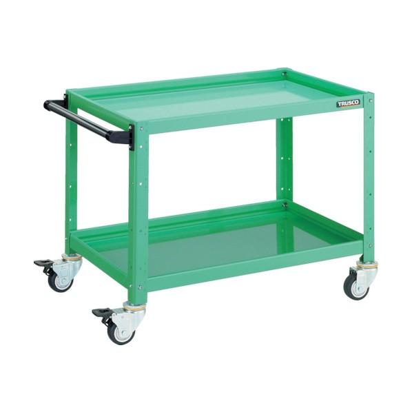 トラスコ(TRUSCO) バーディワゴン７５０Ｘ５００ＸＨ７４０ウレタン車輪ＹＧ色 BDW-773U-YG