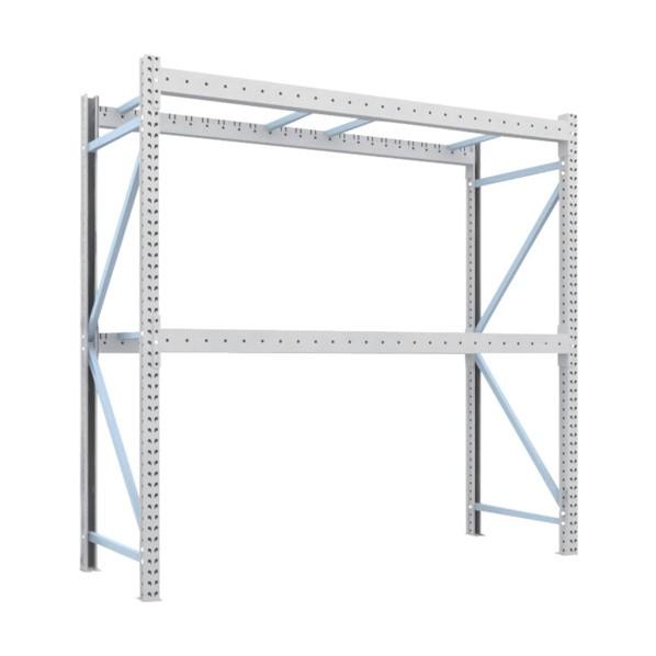 トラスコ(TRUSCO) 重量パレット棚2トン2500×900×H2500単体 2段 2D-25B25-09-2