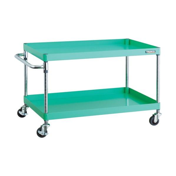 トラスコ(TRUSCO) フェニックスワゴン 900X600XH600 2段 YG色 PEW-692-YG