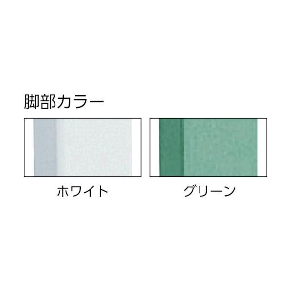 ※法人専用品※トラスコ AEM型高さ調整作業台 1500X750 75φ車輪付 W色 AEM-1500C75 W_1