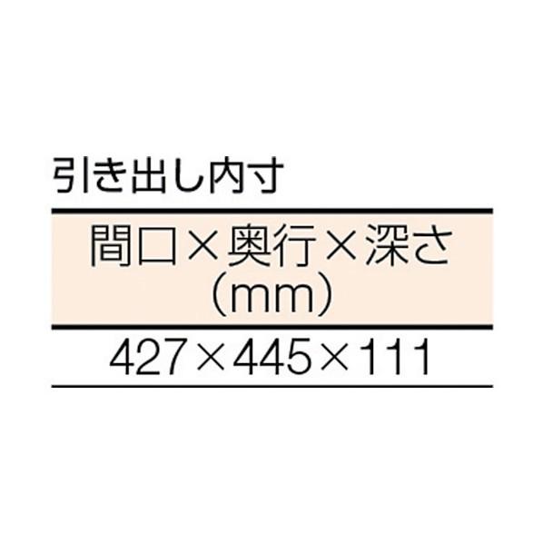 ※法人専用品※トラスコ CFWR型作業台 1800X900XH740 1段引出付 CFWR-1890F1 CFWR-1890F1_1