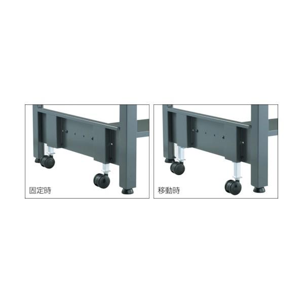 ※法人専用品※トラスコ CFWR型作業台 1800X900XH740 1段引出付 CFWR-1890F1 CFWR-1890F1_3