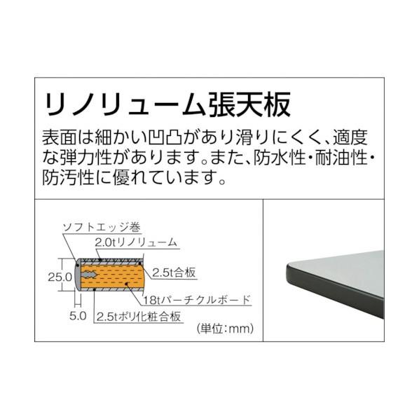 ※法人専用品※トラスコ AWMR型高さ調節作業台 1800X900 上棚付 AWMR-1890YURB AWMR-1890YURB_1