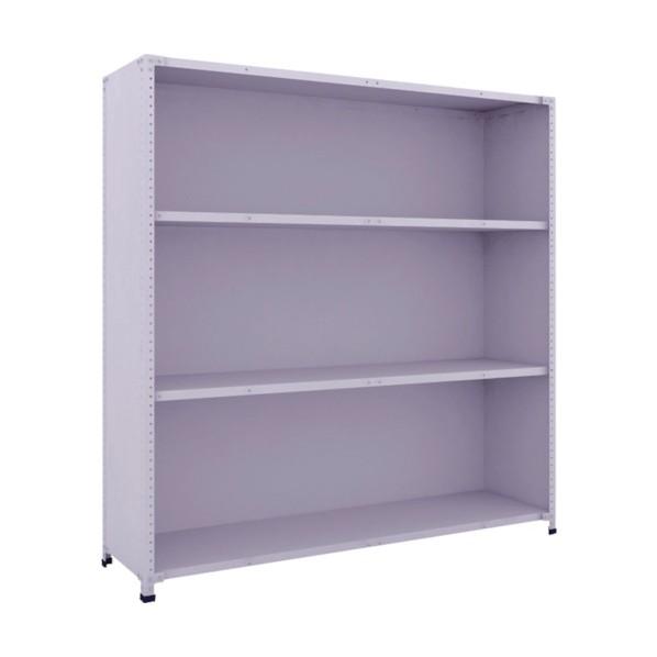 トラスコ(TRUSCO) 軽量150型背側板付棚 4段 TLA66S-24