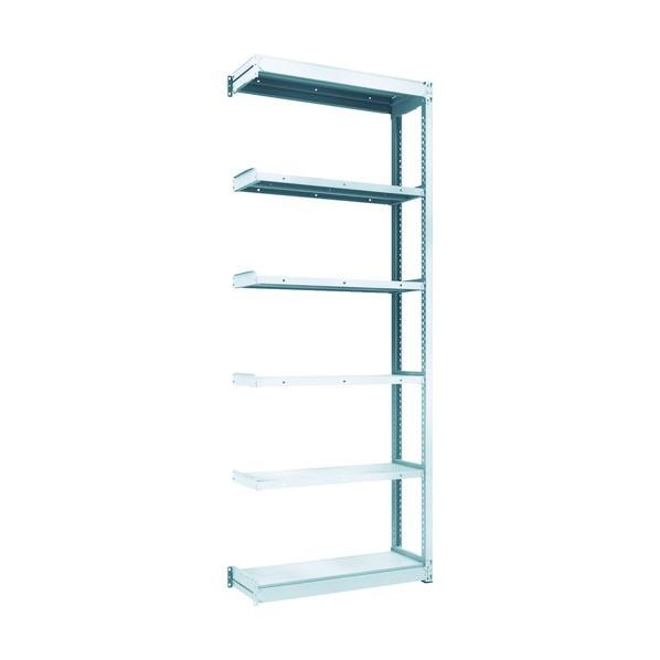 トラスコ TUG型軽量棚100kg連結 6段 940×324×H2400 TUG100-83K-6B