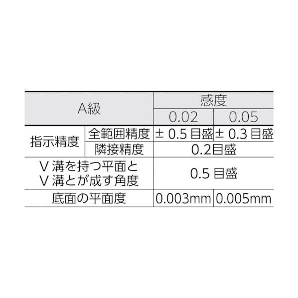 トラスコ 平形精密水準器Ａ級寸法３００感度０．０２ 350 x 110 x 75 mm TFL-A3002の画像
