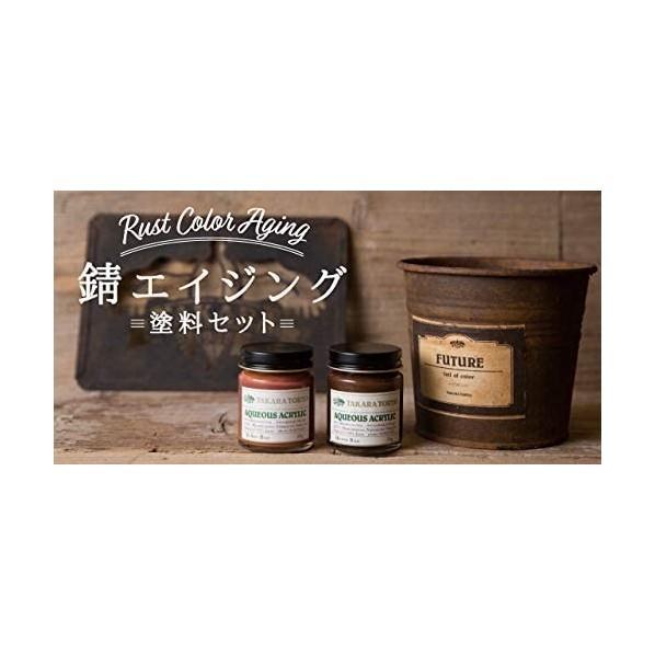 タカラ塗料 錆エイジングセット 1kg×2色セット RUSTA_C_-_