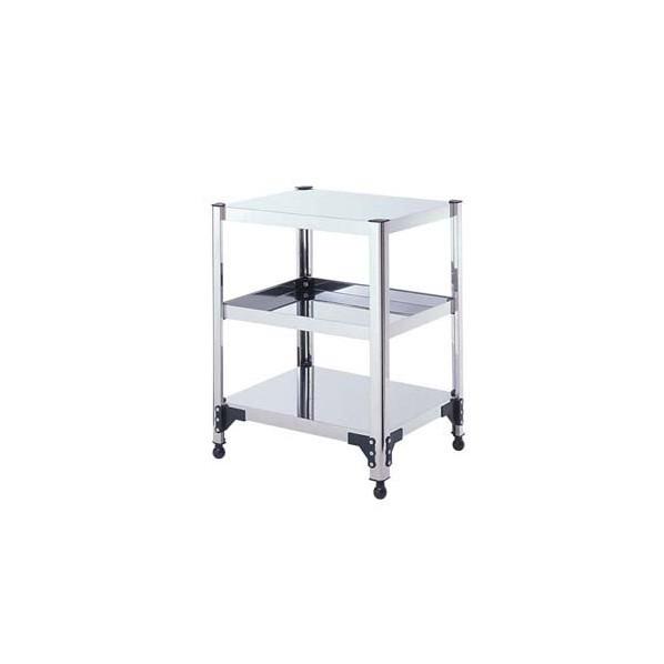 トクヤマ 両面棚ワゴンアジャスター付 T7X−13 HWG03004