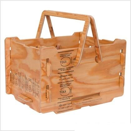 YOKA PANELBASKET ナチュラル W361xD245xH245mm YK-PF10-001
