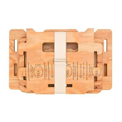 YOKA PANELBASKET ナチュラル W361xD245xH245mm YK-PF10-001の画像