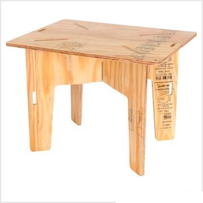 YOKA PANELTABLE ナチュラル W496xD372xH372mm YK-PF02-001