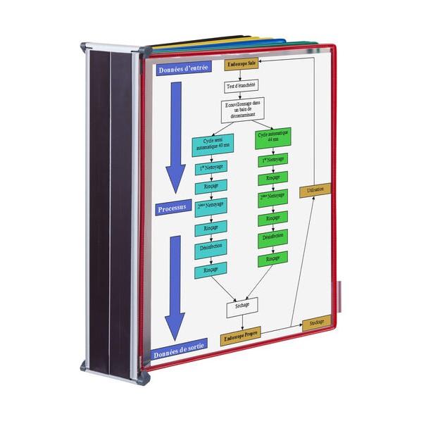 tarifold tarifold VEO 掲示用ファイルスタンド マグネットタイプ A3×10 370×510×40MM 413609 1個の画像