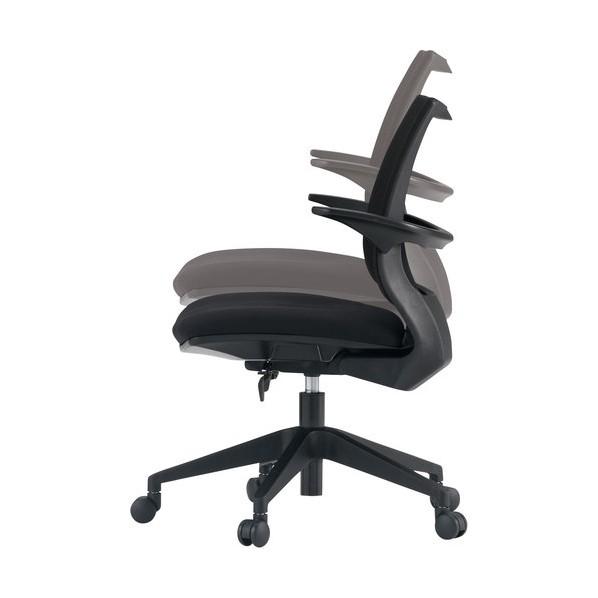 ※法人専用品※藤沢工業 オフィスチェア 肘ナシタイプ ブラック FST-88-BK