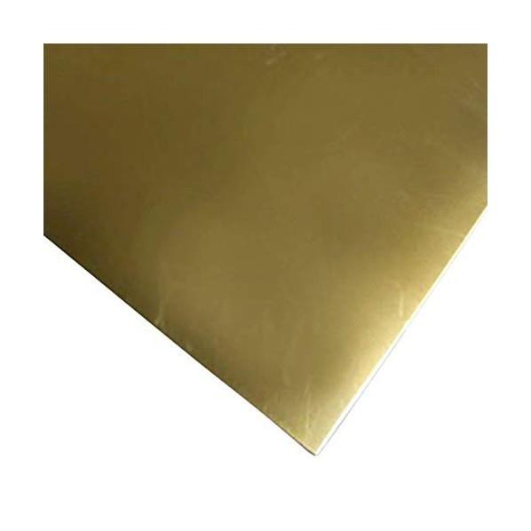 【即日発送】 真鍮板(黄銅3種) TETSUKO C2801P B08BP5LWBJ W500×L500mm t3.0mm 金属、非鉄金属、合金