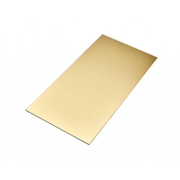 泰豊トレーディング 真鍮板 200×300×2.0 26344 1個｜diy-tool