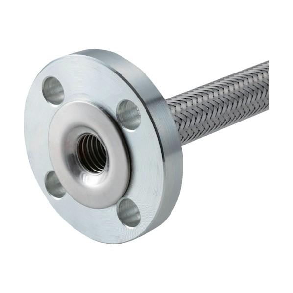 テクノフレックス フランジ型汎用品フレキシブルホース F110-80Ax1000L JIS10KF/SS400 F110-80AX1000L JIS1_2