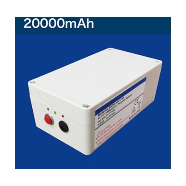 トレード LEDライトパネル専用リチウムイオンバッテリー DC12V 20000mAh 6300037115_2