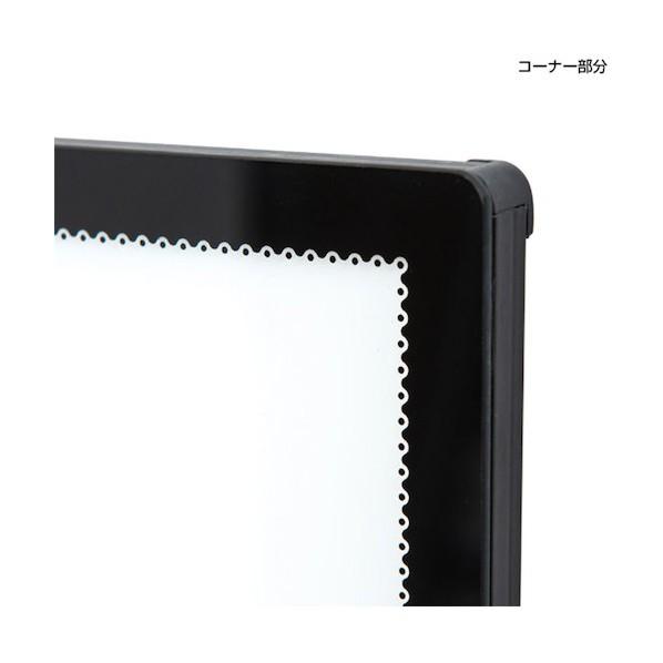 トレード ウルトラスリムライトパネル 屋内用 ブラック A3  62250A3B 6300037377の画像