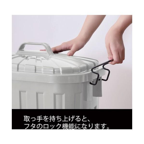 トレード ペールカン60L グレー LFS-937GY 6300044703 1台_4