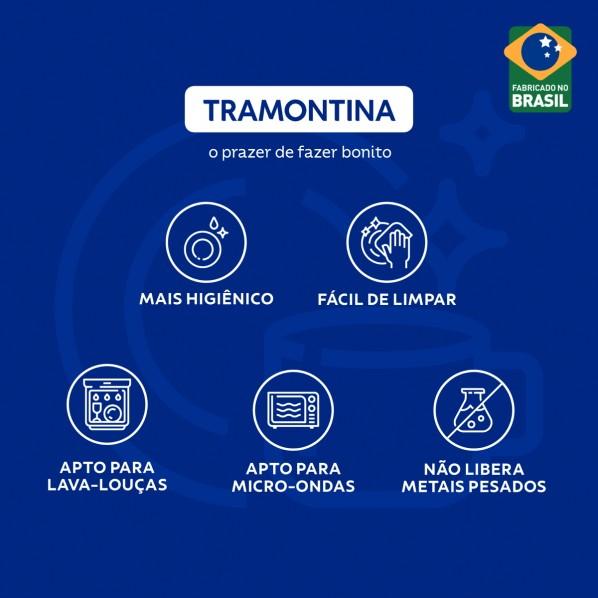 トラモンティーナ カルメン テ゛サ゛ートフ゜レート 21cm 96011/106