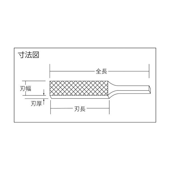 ツボサン 精密ヤスリ１２本組三角 145 x 62 x 17 mm SA01256T_2