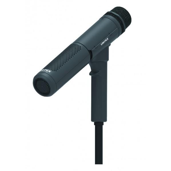 ユニペックス マイク形拡声器 黒 280mm MDS-100_2