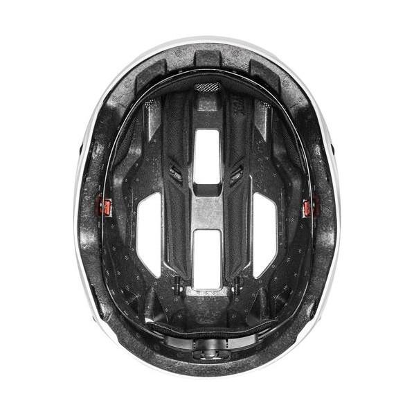 UVEX 自転車ヘルメット uvex stride ホワイトマット 59-61 4107140217UVEX 1個_1