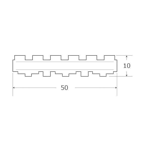 和気産業 ハイパー防振ゴムマット 4枚入 縦50mm?横50mm?厚さ10mm EGH-001｜diy-tool｜03