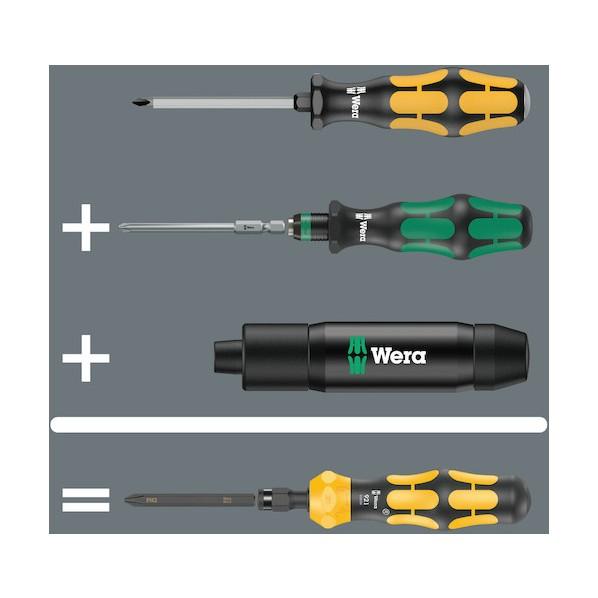Wera Wera(ヴェラ) 差替式インパクト貫通ドライバーセット