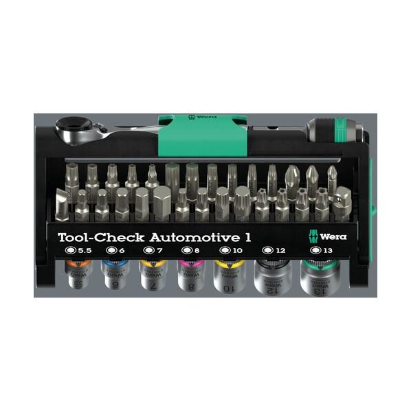 Wera（ヴェラ） 電動工具用ツールセット ツールチェック 1 自動車用