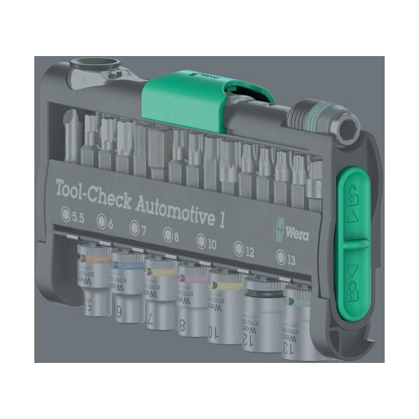 Wera（ヴェラ） 電動工具用ツールセット ツールチェック 1 自動車用