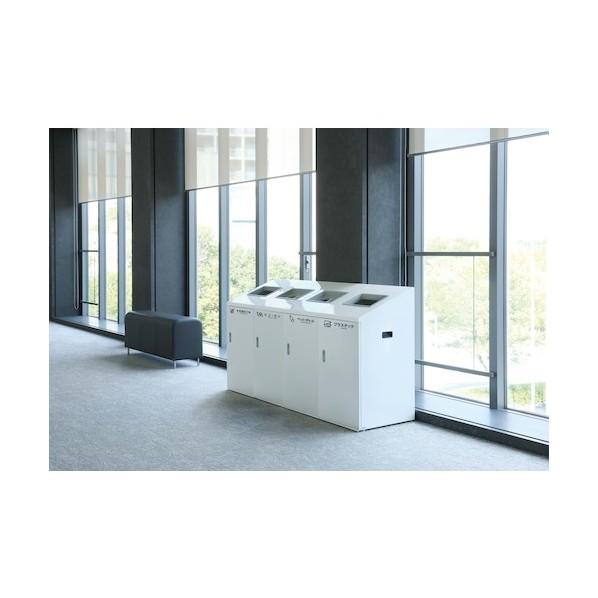 山崎産業 リサイクルボックス NTI-90 W-1 白 90L YW-505L-ID 1台_1