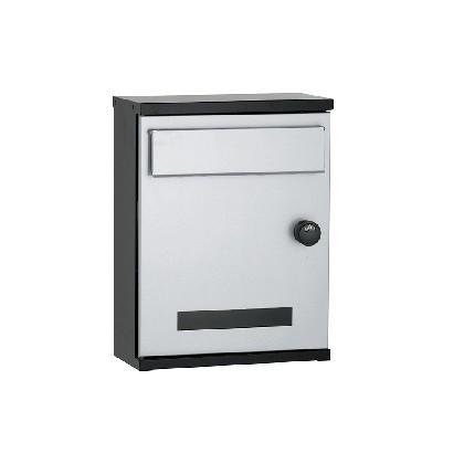 ユニソン(UNISON) アンテ 左開きタイプ シルバー W320×H420×D164mm 322801110 壁付ポスト